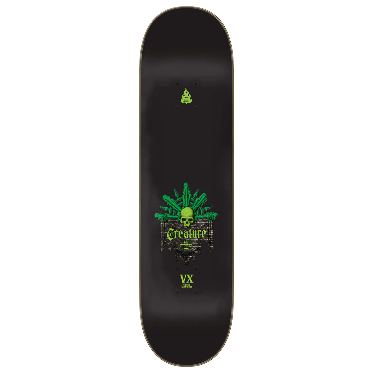 Creature Gravette Messenger VX Skateboard Deck - 8.30" - Image 2