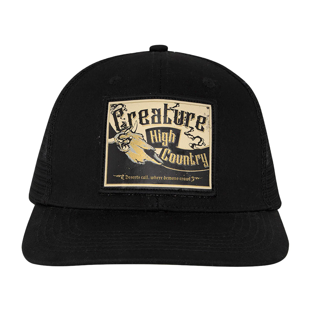Creature High Country Trucker Hat - Black - Image 2