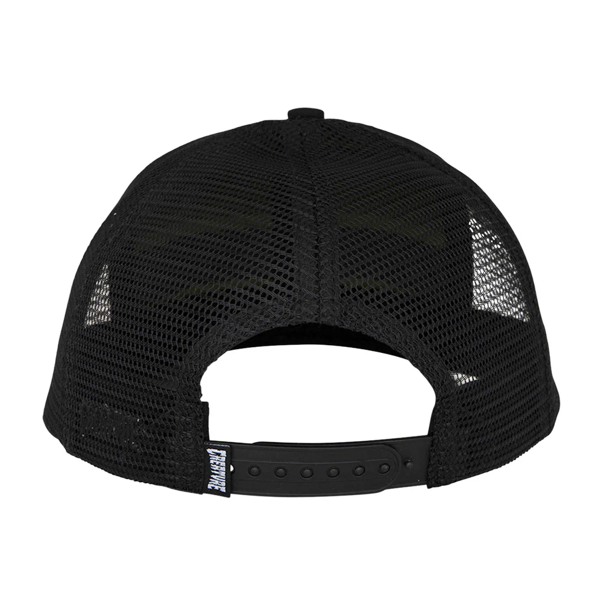 Creature High Country Trucker Hat - Black/Off White - Image 3