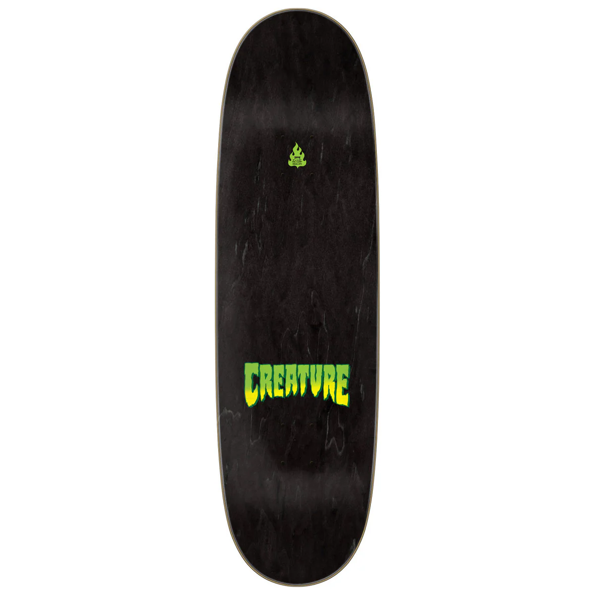 Creature Logo Spray Skateboard Deck - 9.00" - Image 2