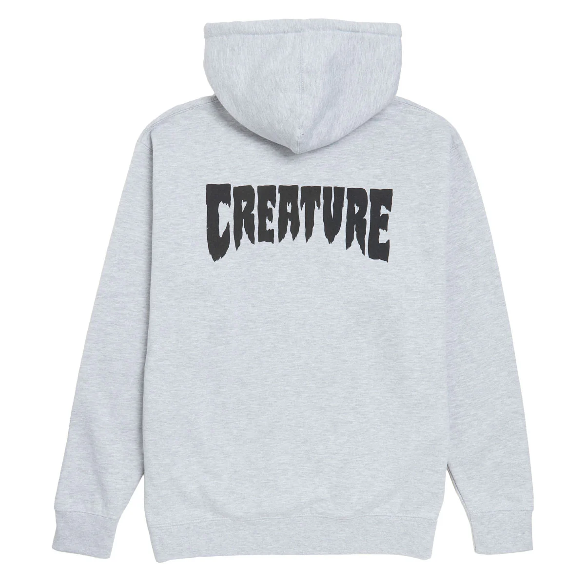 Creature Mono Hoodie - Grey Heather - Image 2