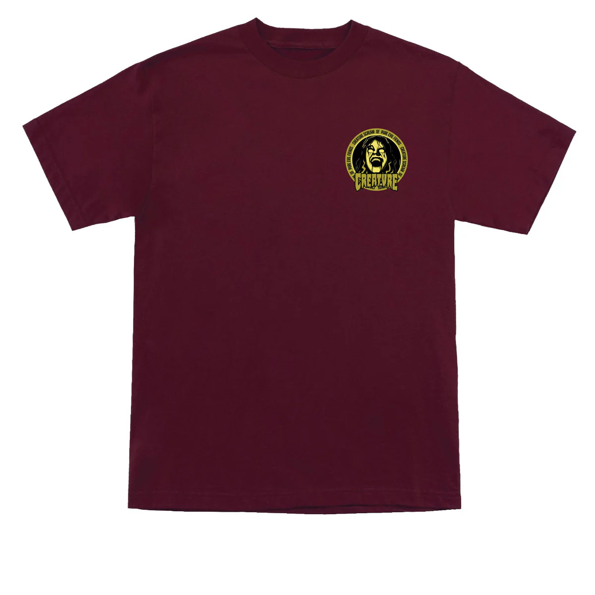 Creature Possessed T-Shirt - Maroon - Image 2
