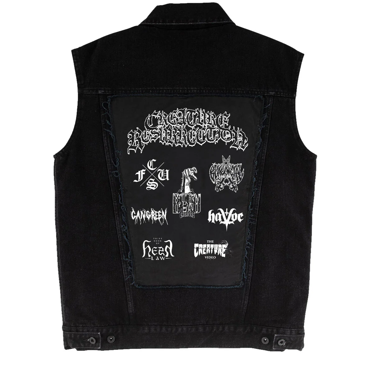 Creature Resurrection Vest - Black - Image 2