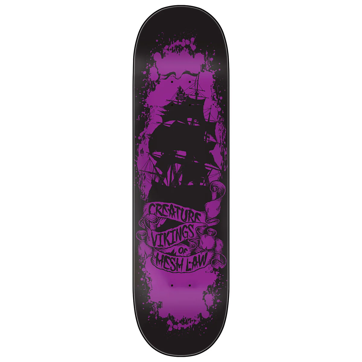 Creature Russell Vikings of Hesh Law XX Pro Skateboard Deck - 8.75" - Image 2