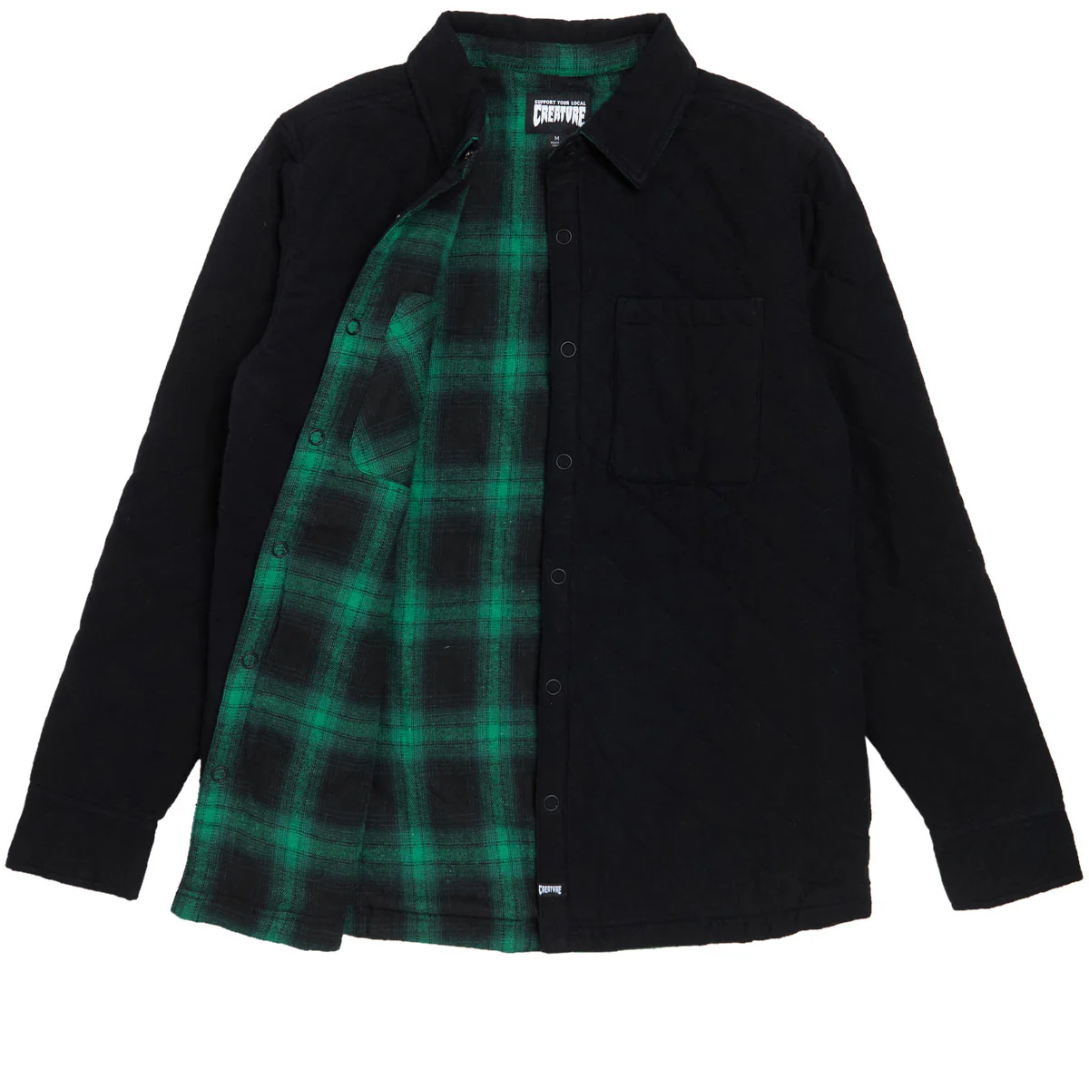 Creature Switch Reversible Jacket - Black/Green - Image 2