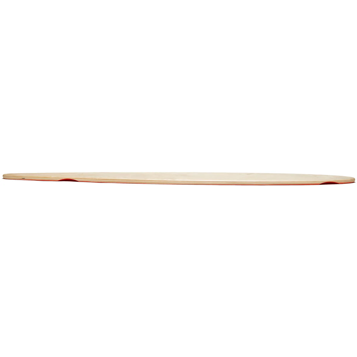 Daddies Logo Pintail Longboard Complete - Orange - Image 3