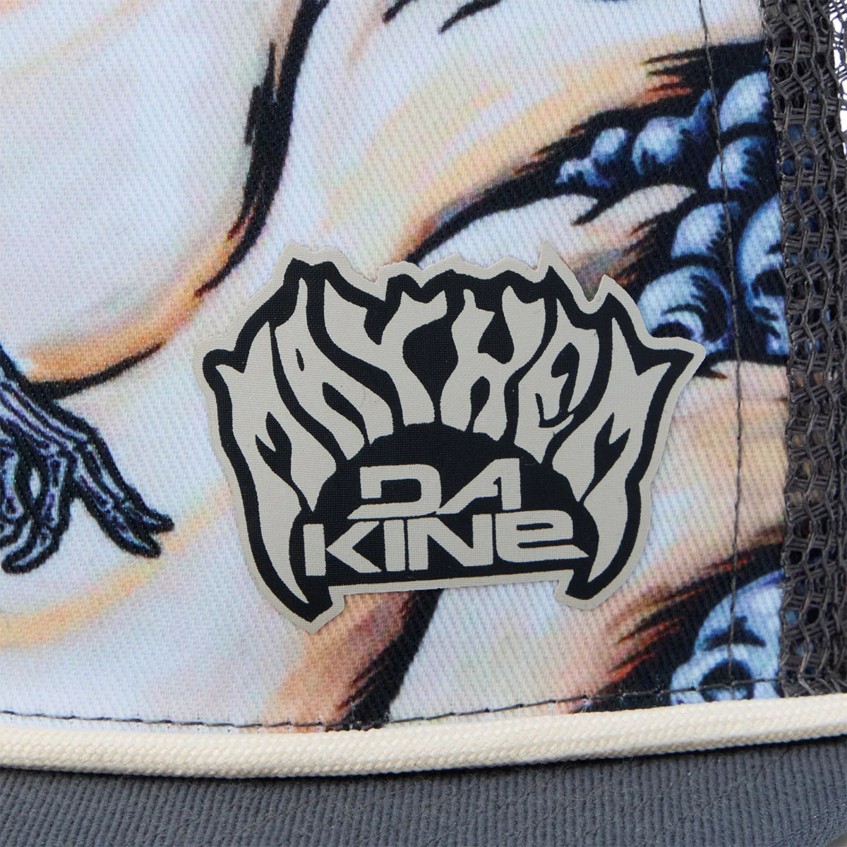 Dakine x Mayhem High Crown Trucker Hat - Mayhem Maroon - Image 3