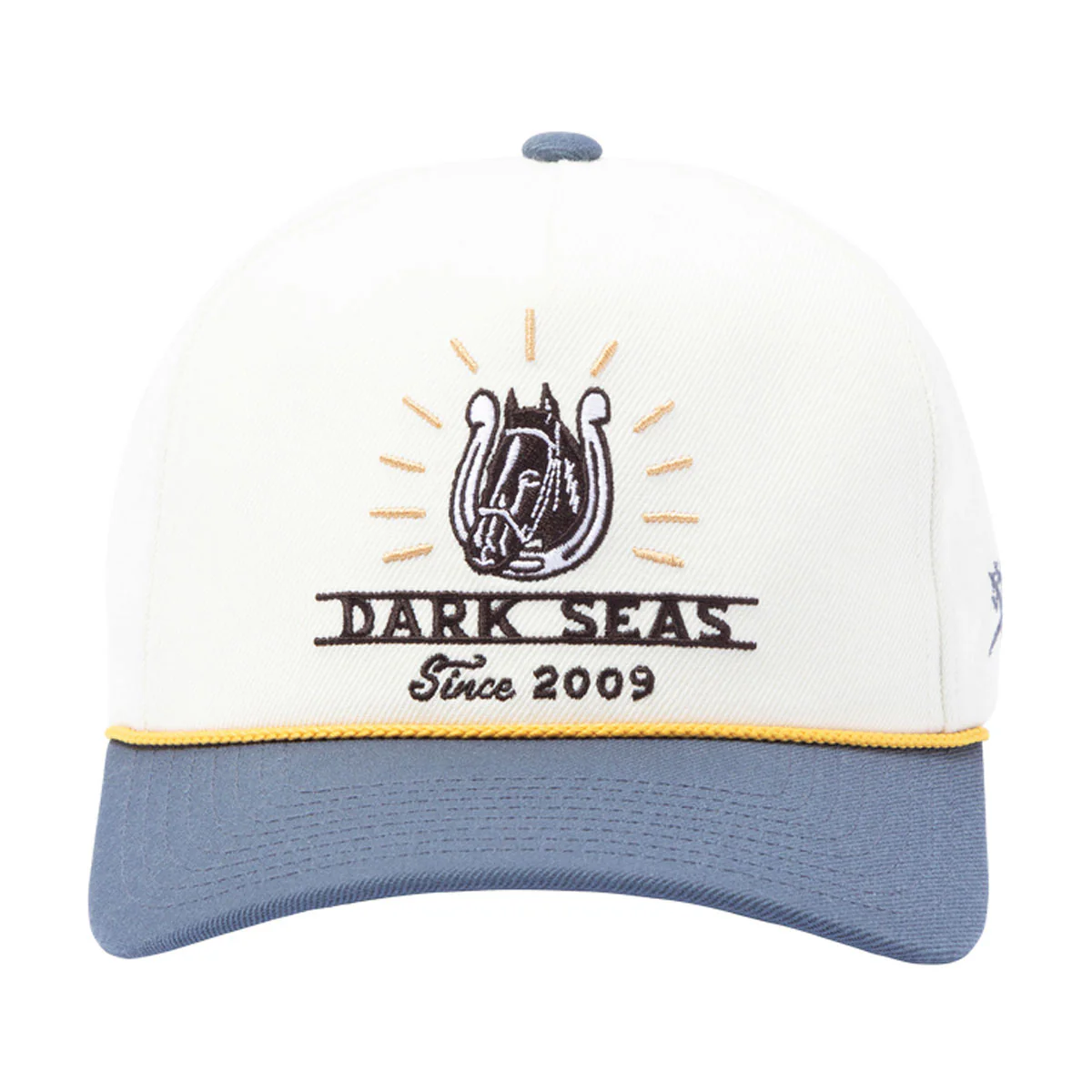 Dark Seas Corral Hat - Off White/Blue - Image 3