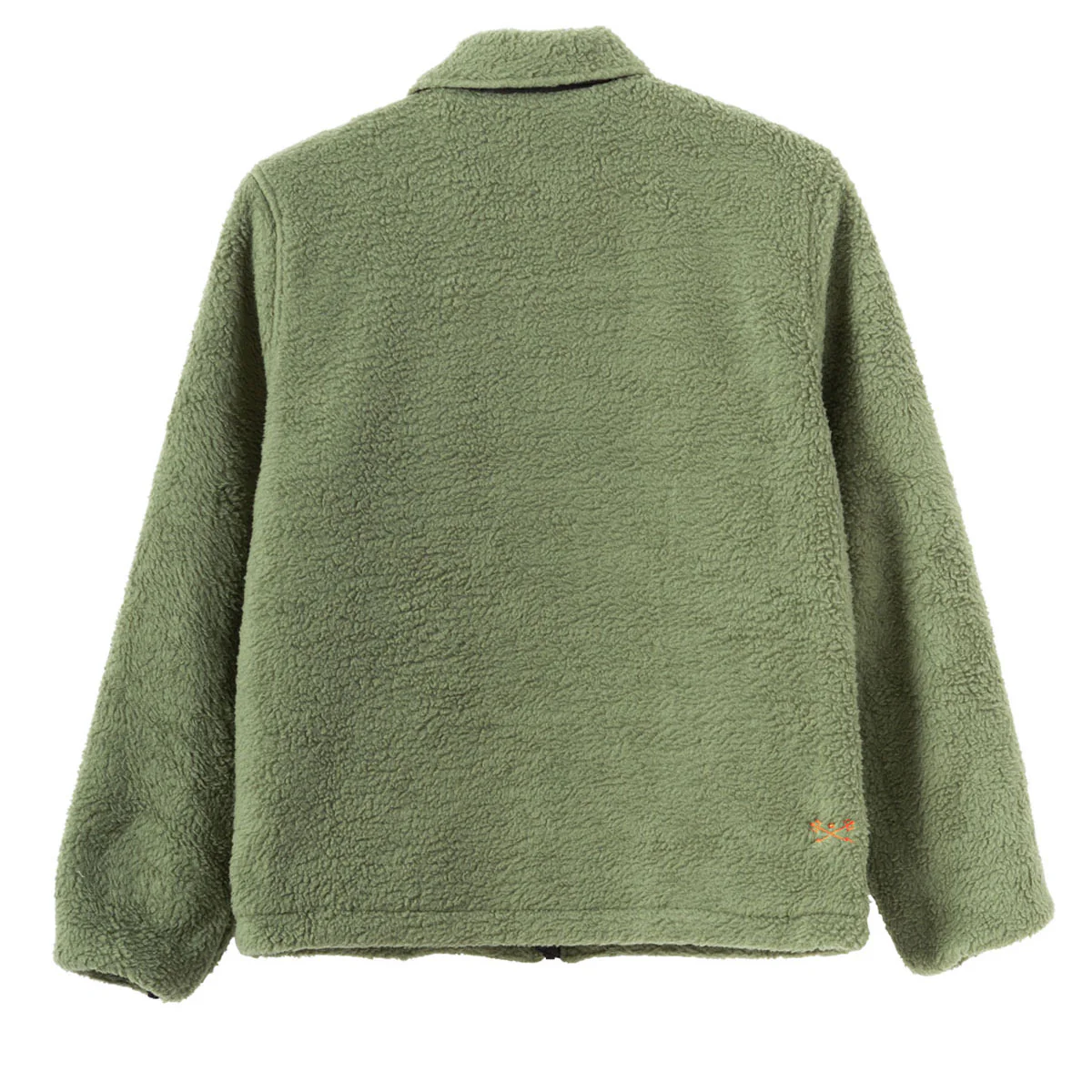 Dark Seas Hancock Fleece Jacket - Olive - Image 2