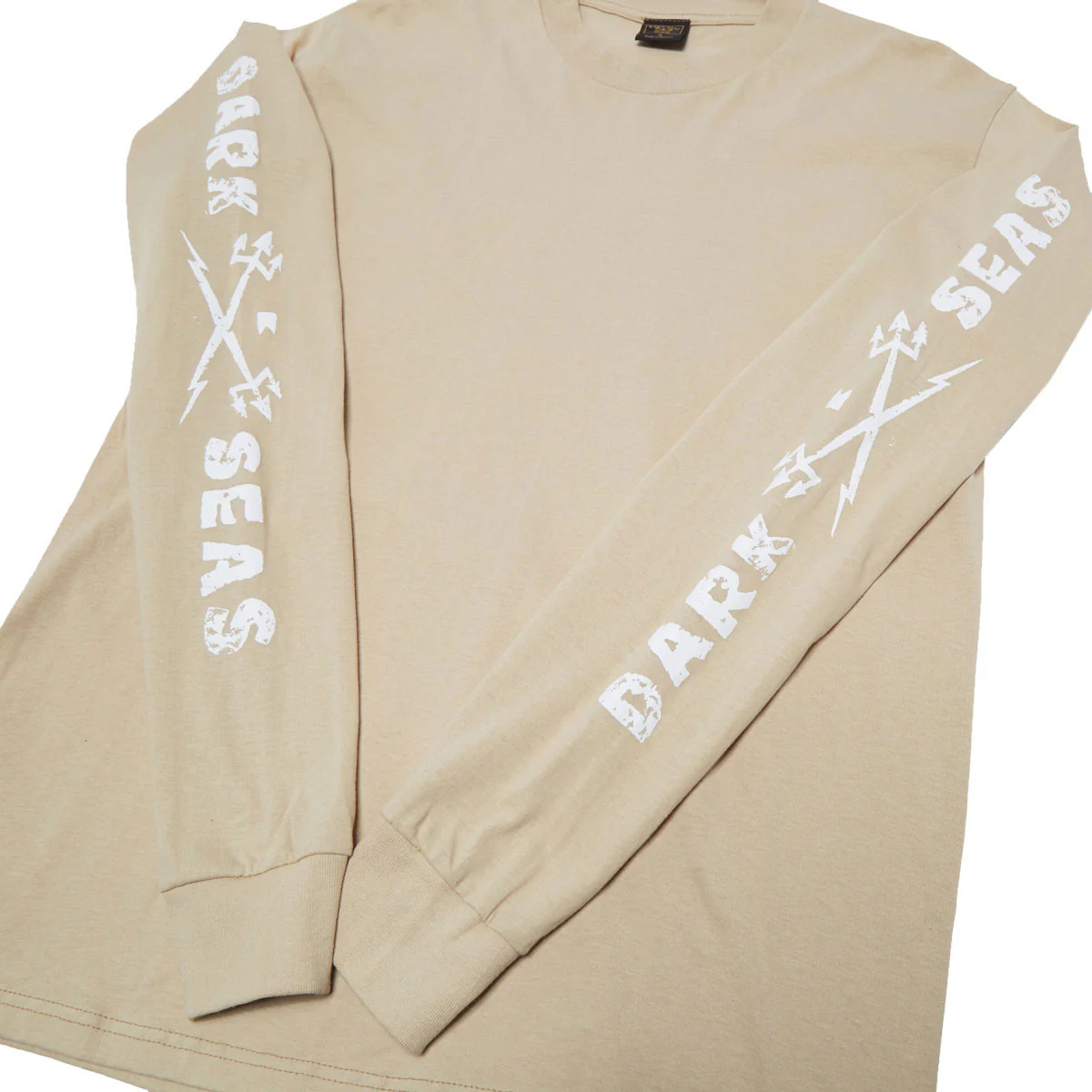 Dark Seas Wreckage Long Sleeve T-Shirt - Sand - Image 3