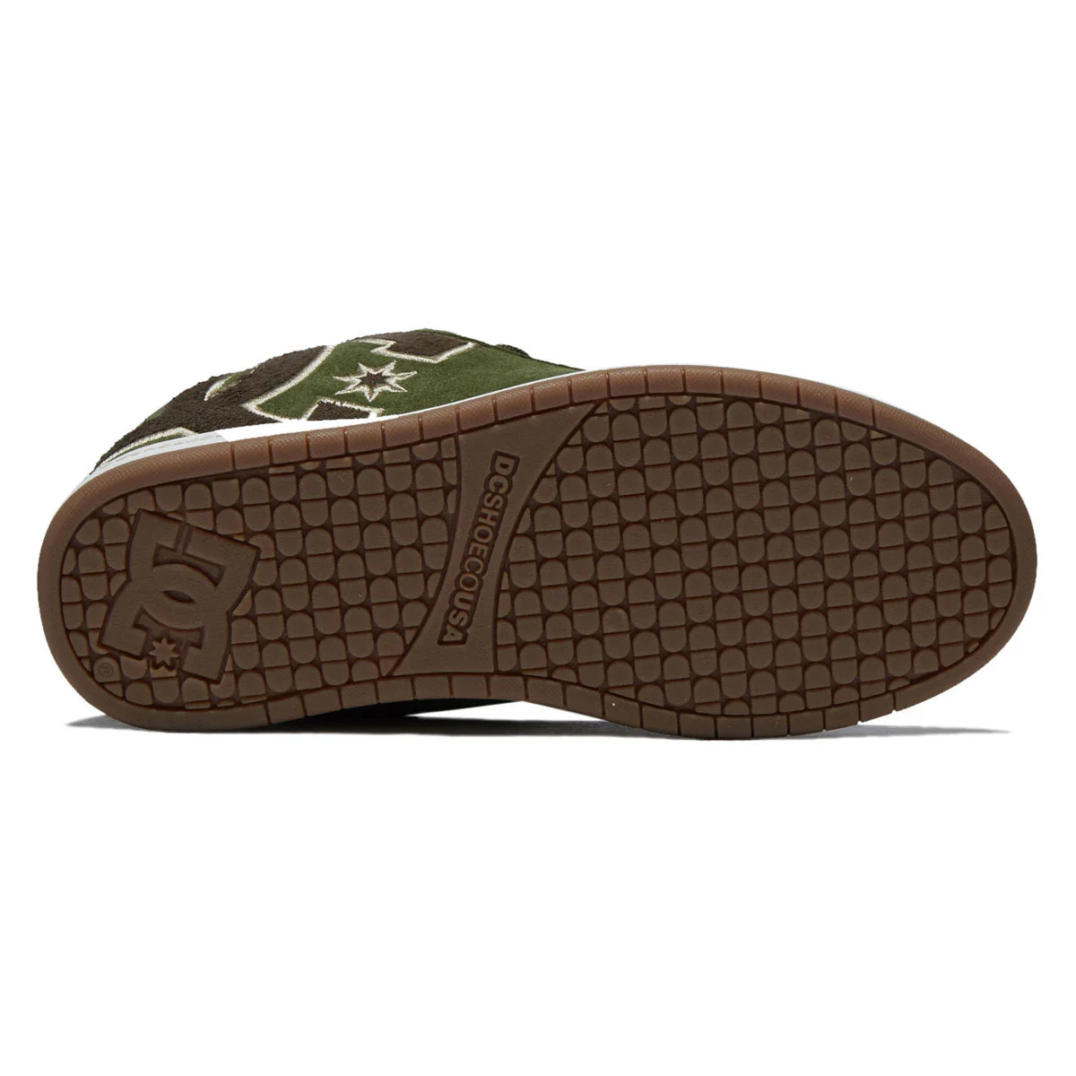 DC Court Graffik SE Shoes - Olive/Dark Green - Image 4