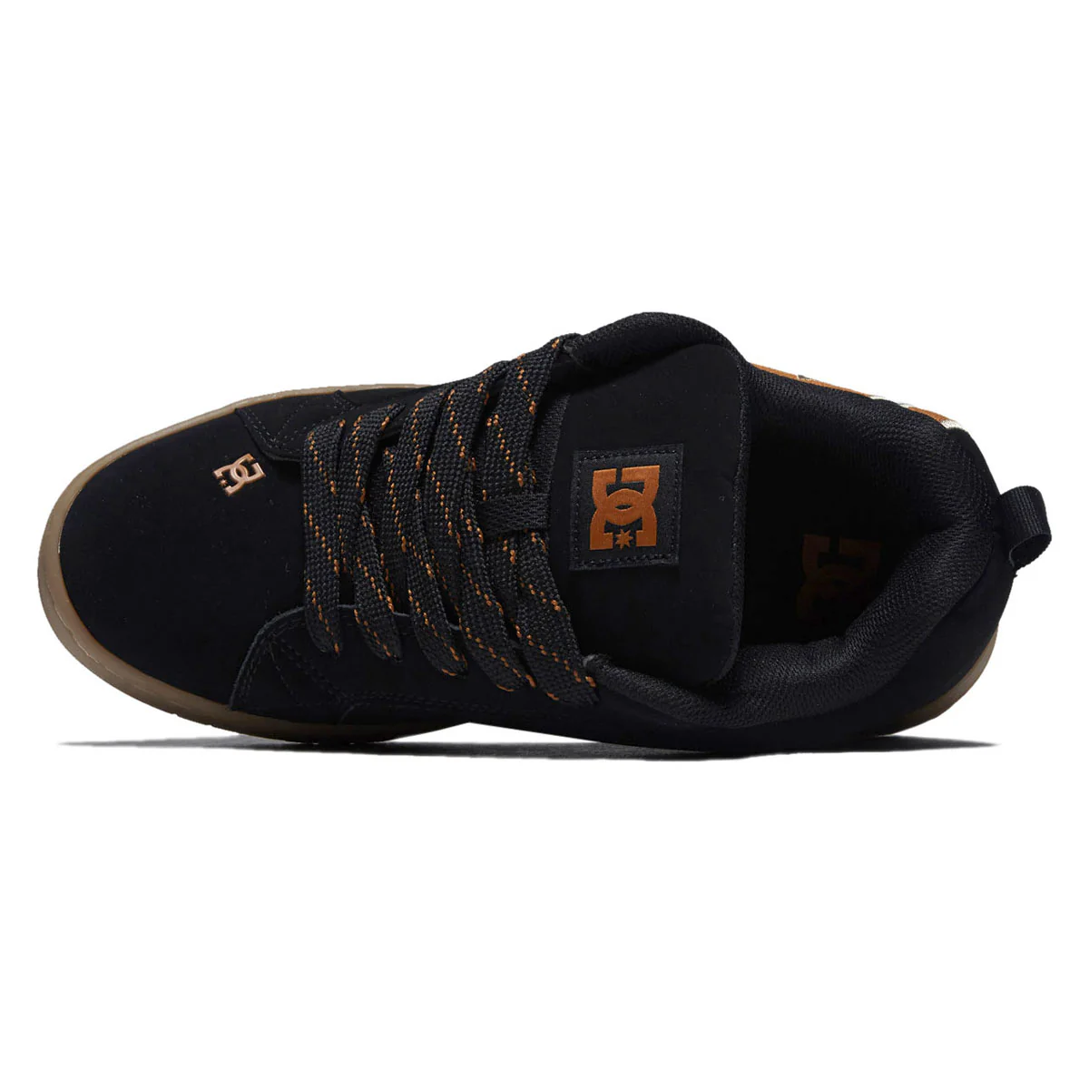 DC Court Graffik Shoes - Dark Brown/Wheat - Image 3