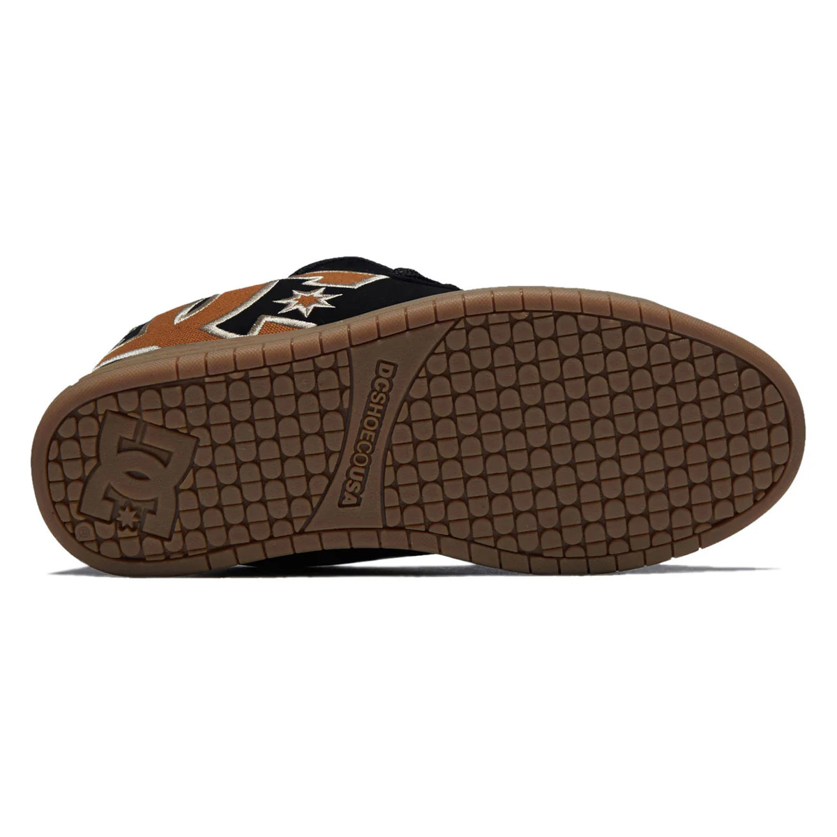 DC Court Graffik Shoes - Dark Brown/Wheat - Image 4