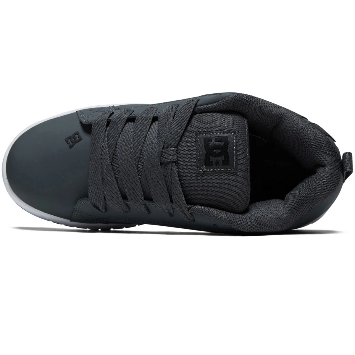DC Court Graffik Shoes - Dark Grey/Black/White - Image 3