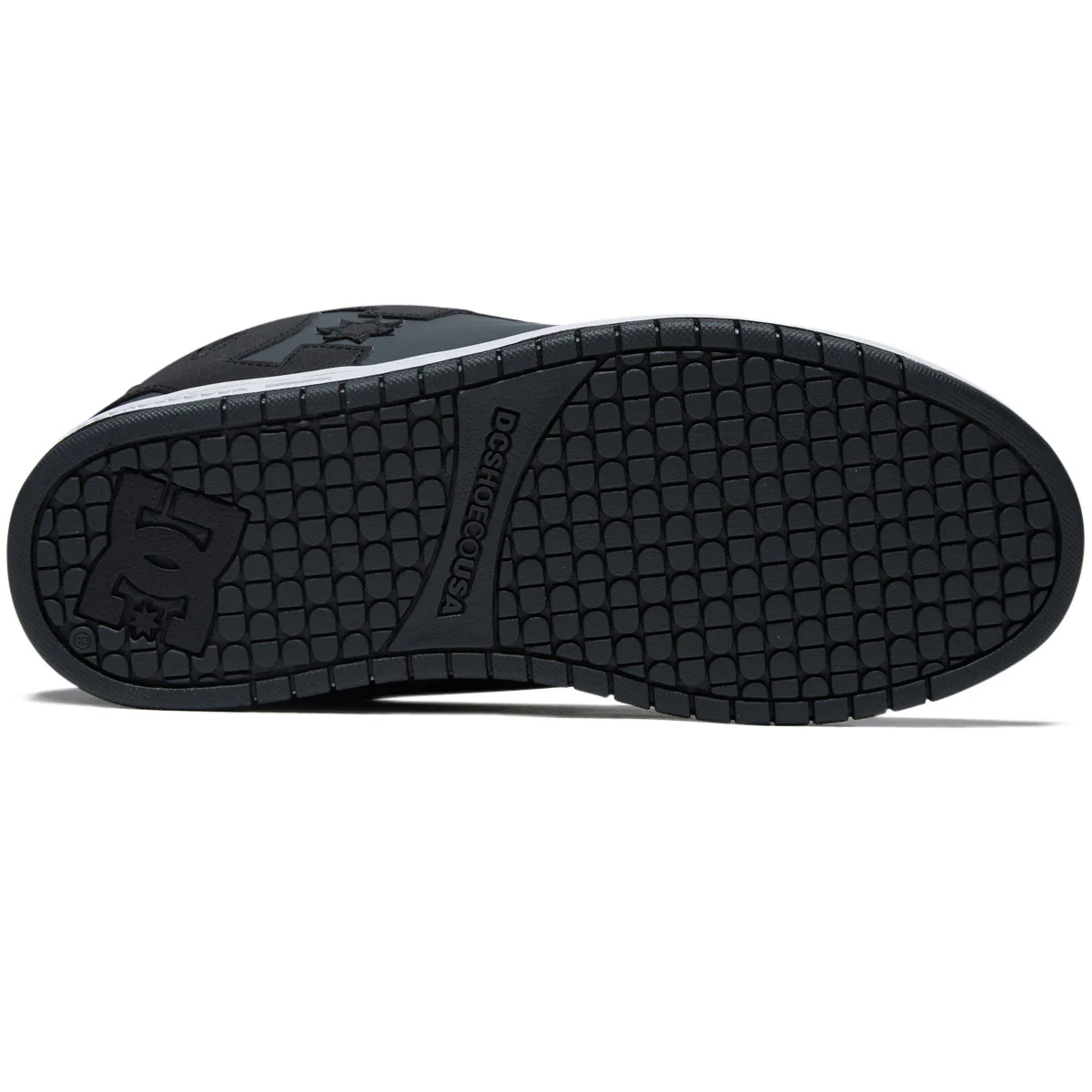 DC Court Graffik Shoes - Dark Grey/Black/White - Image 4