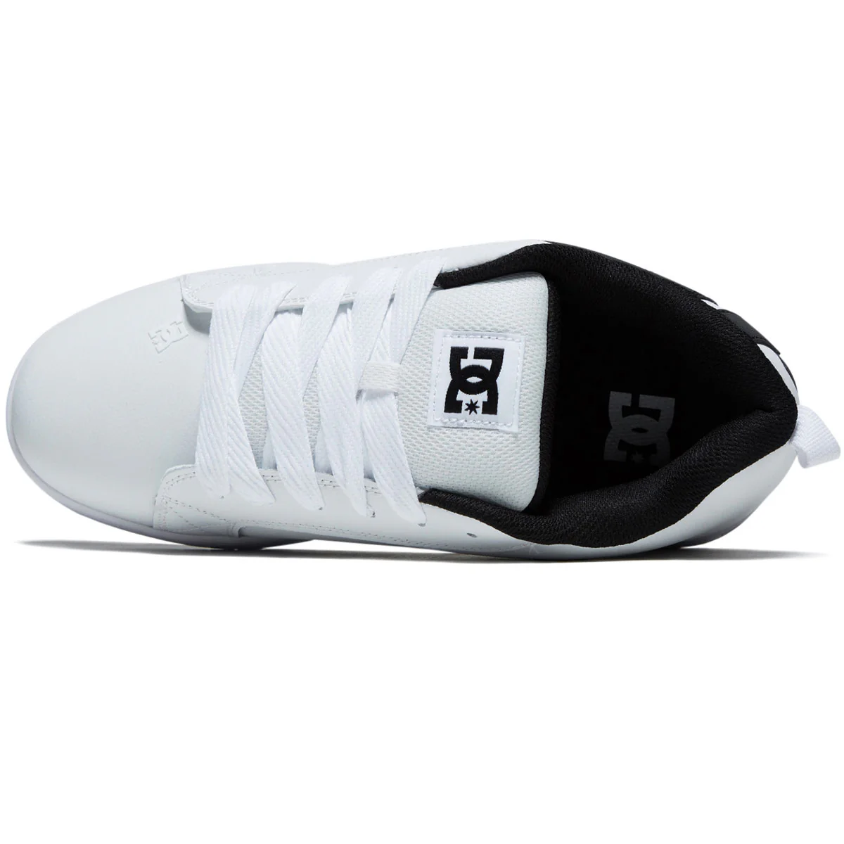 DC Court Graffik Shoes - White/Black/Black - Image 3