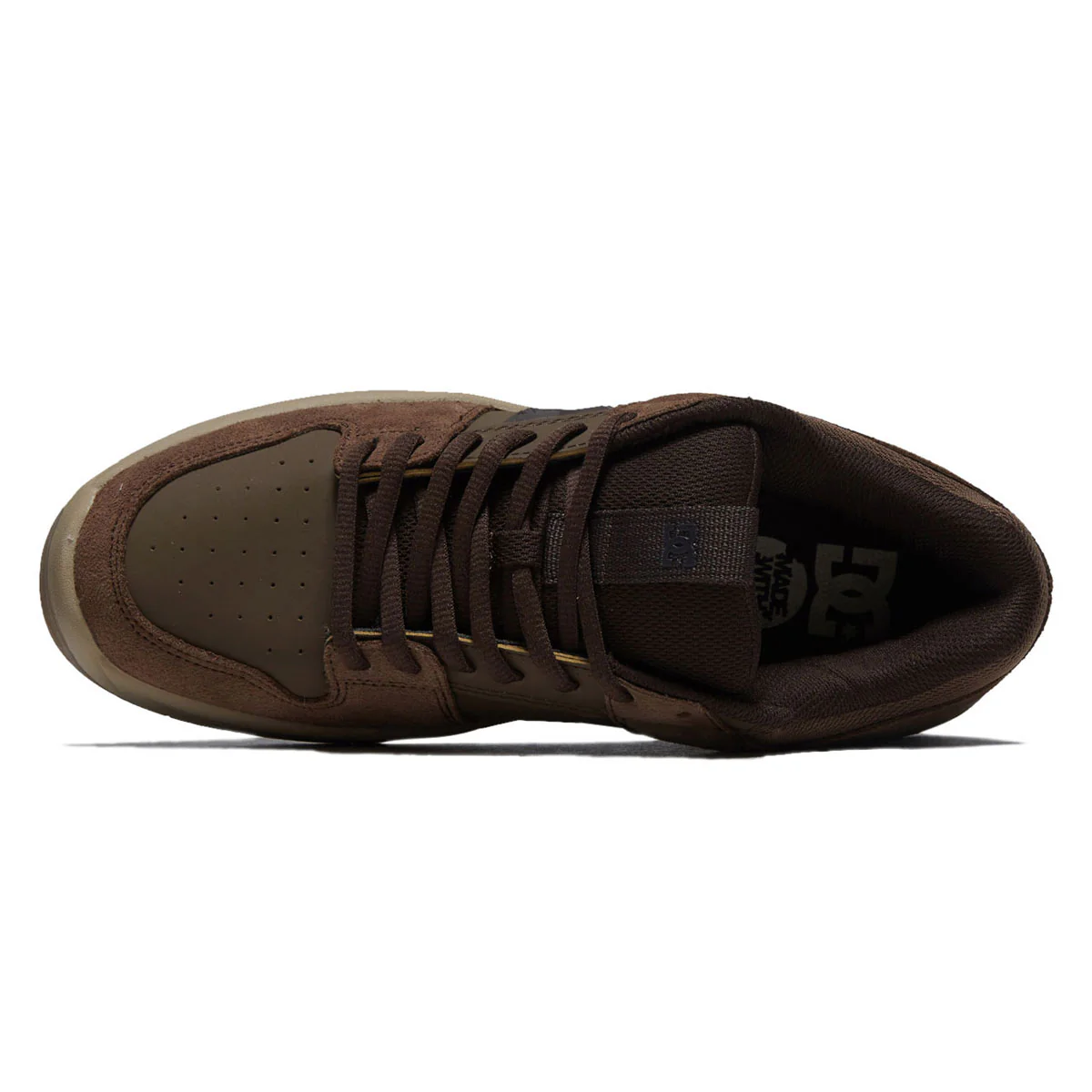 DC Lynx Zero Shoes - Brown/Gum - Image 3