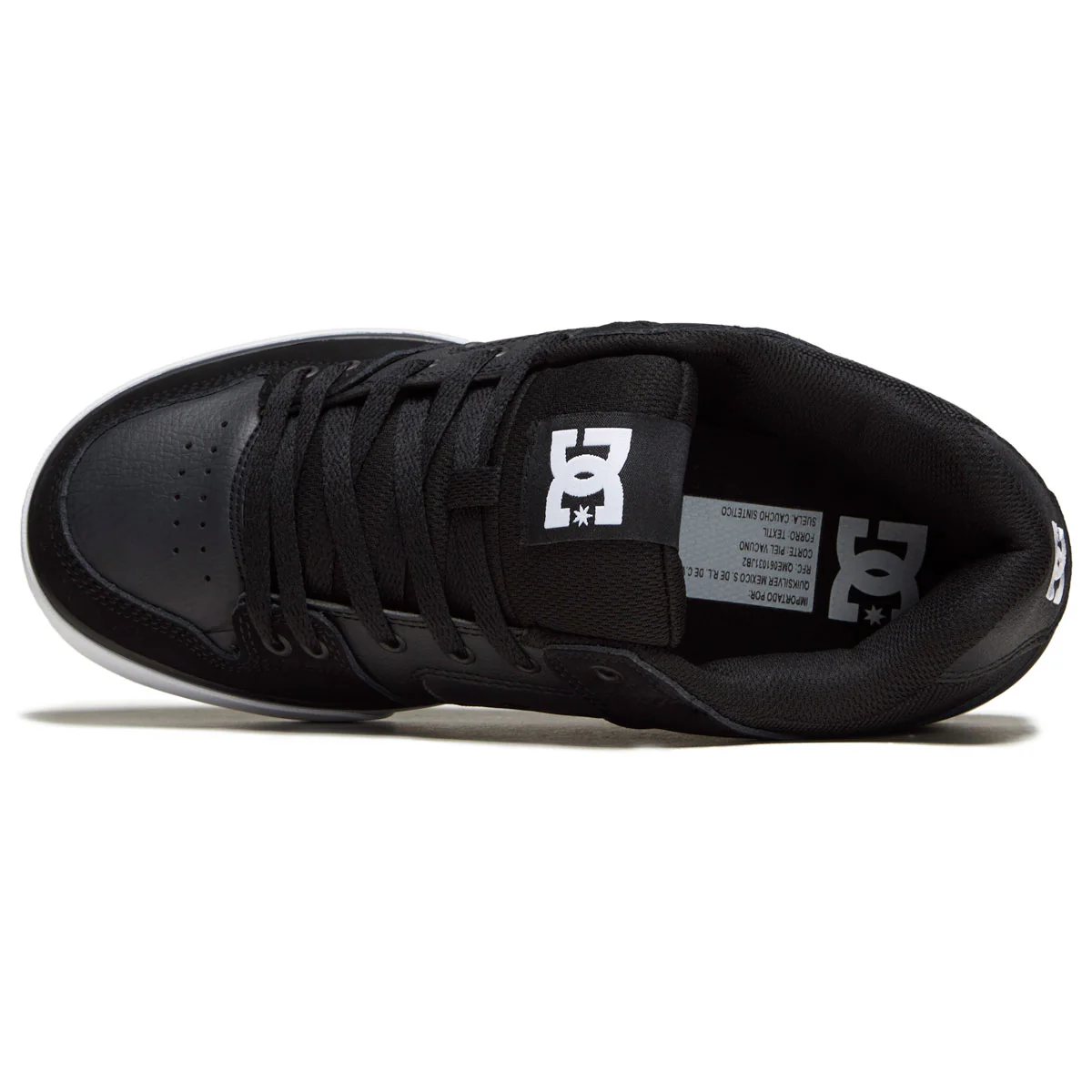 DC Pure Shoes - Black/Black/White - Image 3