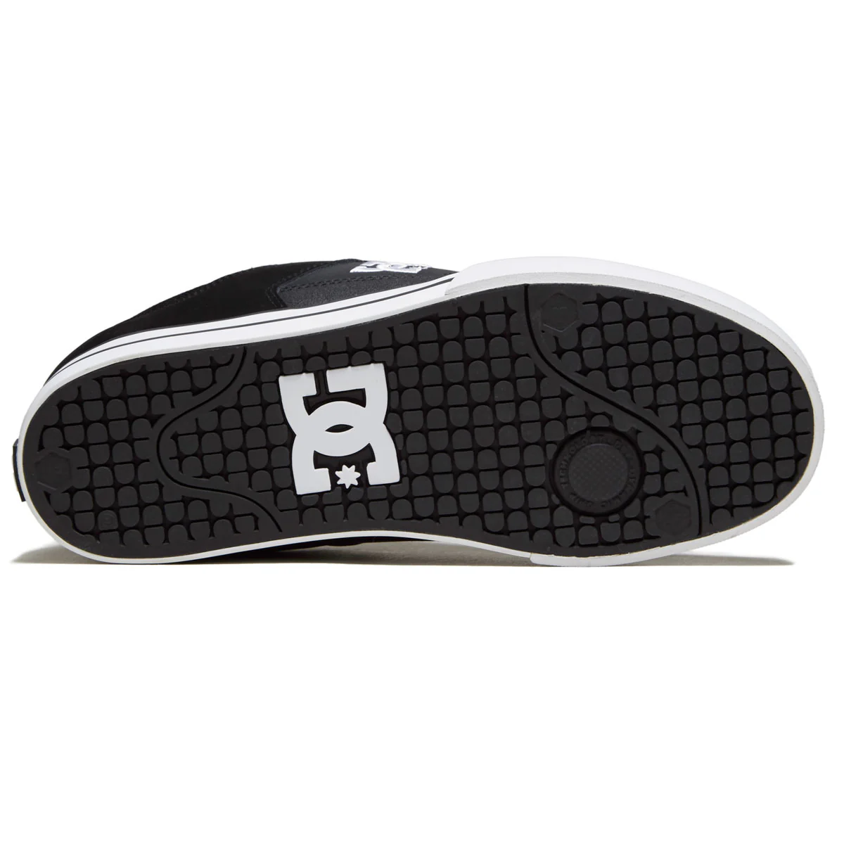 DC Pure Shoes - Black/Black/White - Image 4