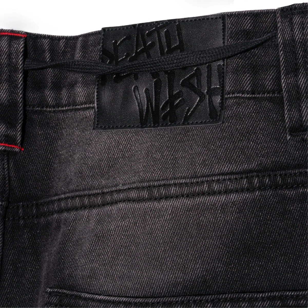 Deathwish Baggy Facchini Jeans - Black - Image 3