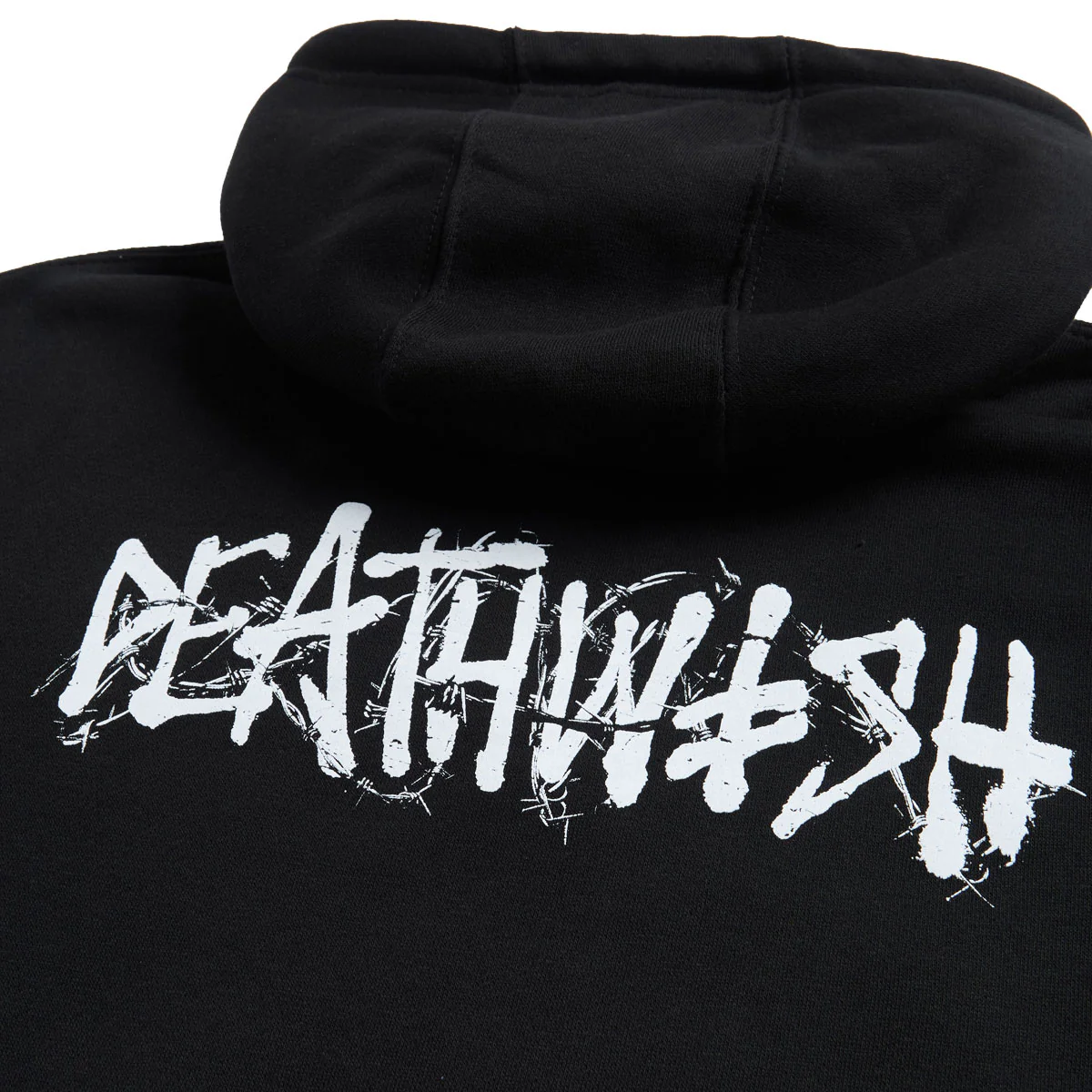 Deathwish Barbed Hoodie - Black - Image 3