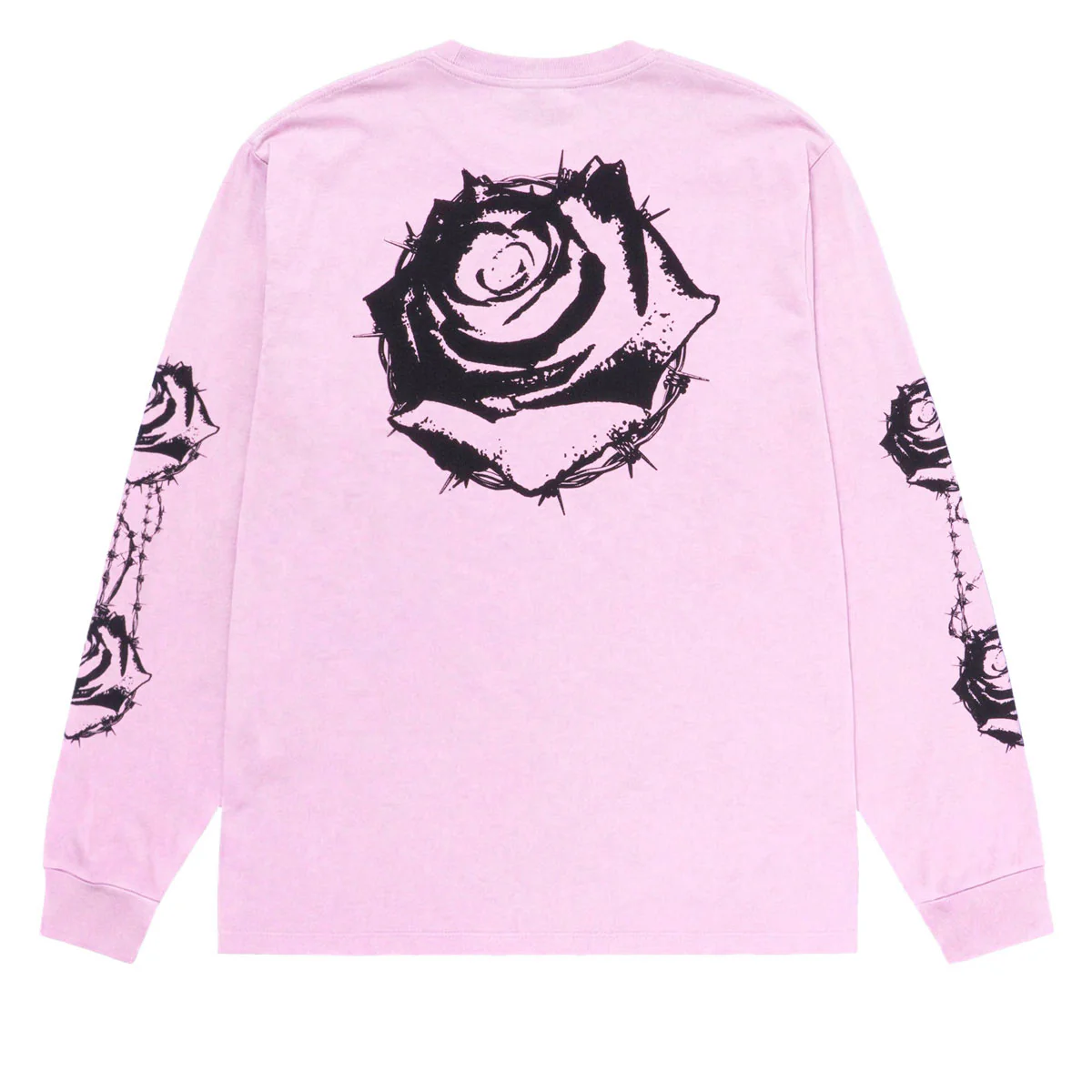 Deathwish Bed Of Roses Long Sleeve T-Shirt - Pink - Image 2