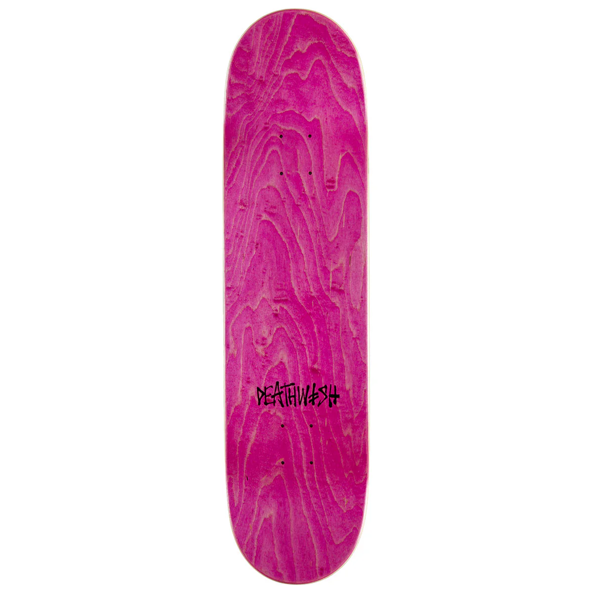Deathwish Gang Spray Skateboard Complete - Black/White - 8.25" - Image 2