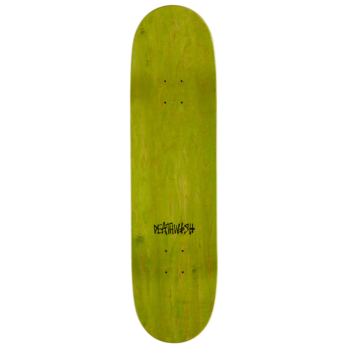 Deathwish Gang Spray Skateboard Deck - Black/White - 8.50" - Image 2
