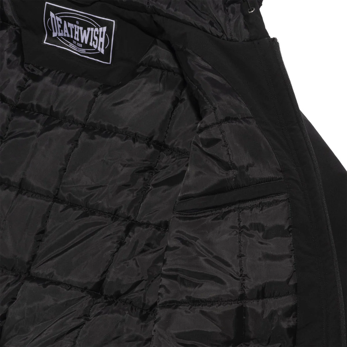 Deathwish Hometown Parka Jacket - Black - Image 4