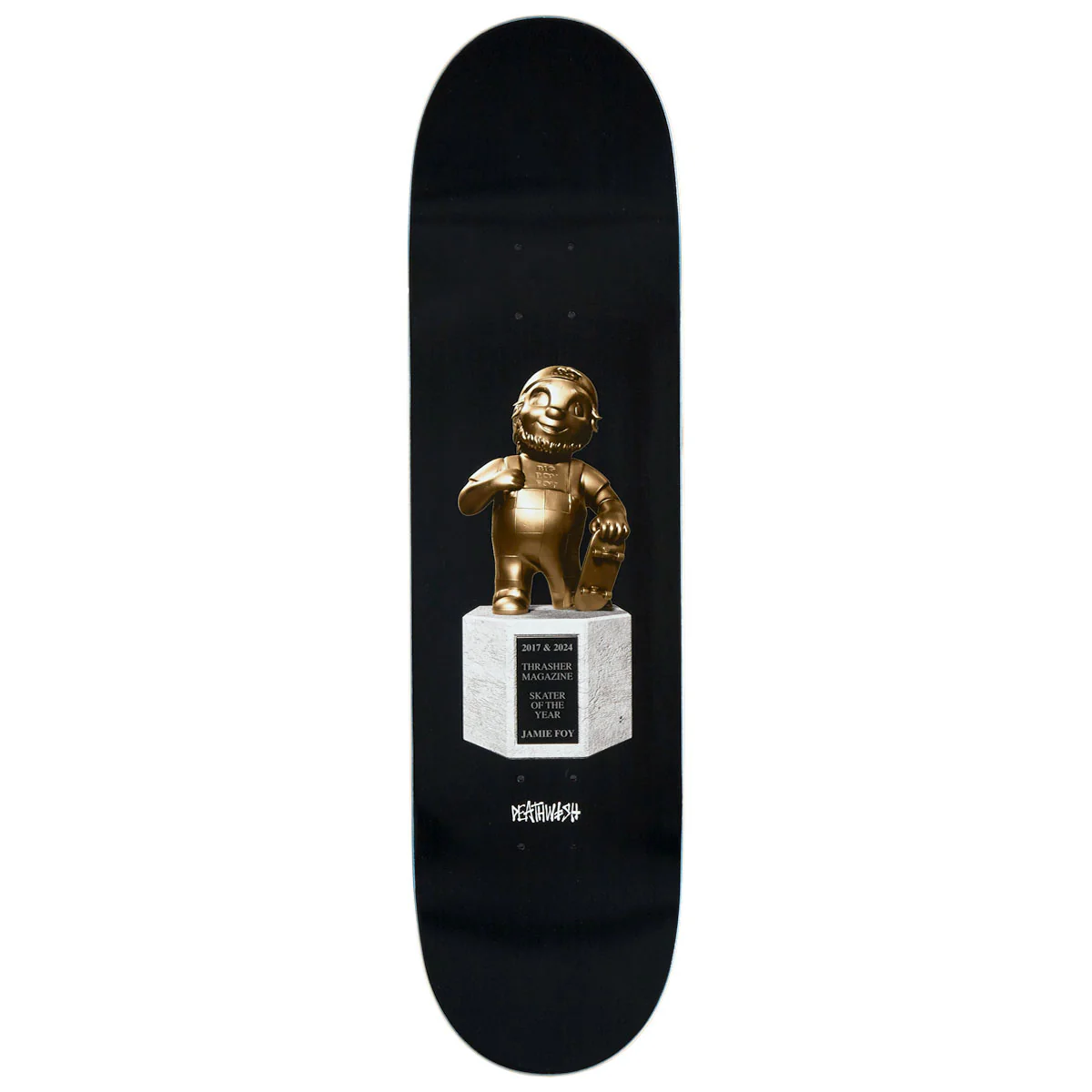 Deathwish Jamie Foy SOTY 2024 Skateboard Complete - Black - 8.50" - Image 2