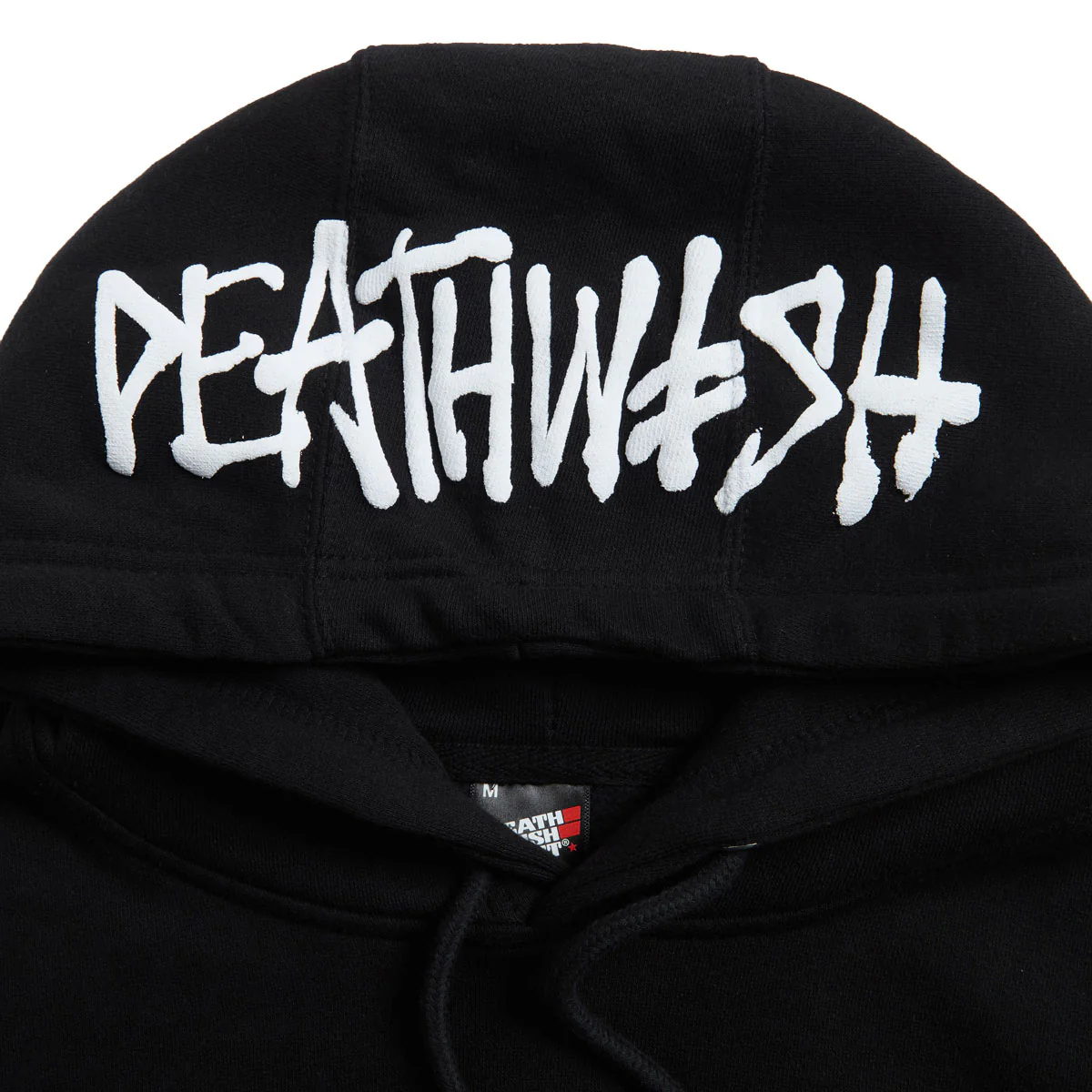 Deathwish OG Hood Spray Hoodie - Black - Image 3