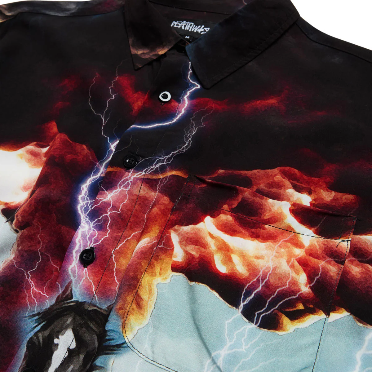 Deathwish Post Modern Button Up Shirt - Multi - Image 3
