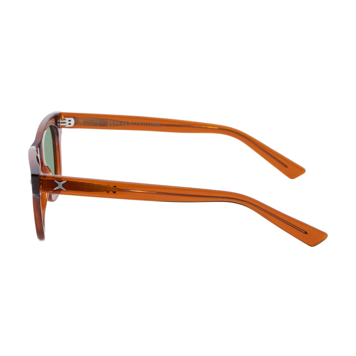 Decade Earl 50s Sunglasses - Coffee Acetate/Green CR39 - Image 3