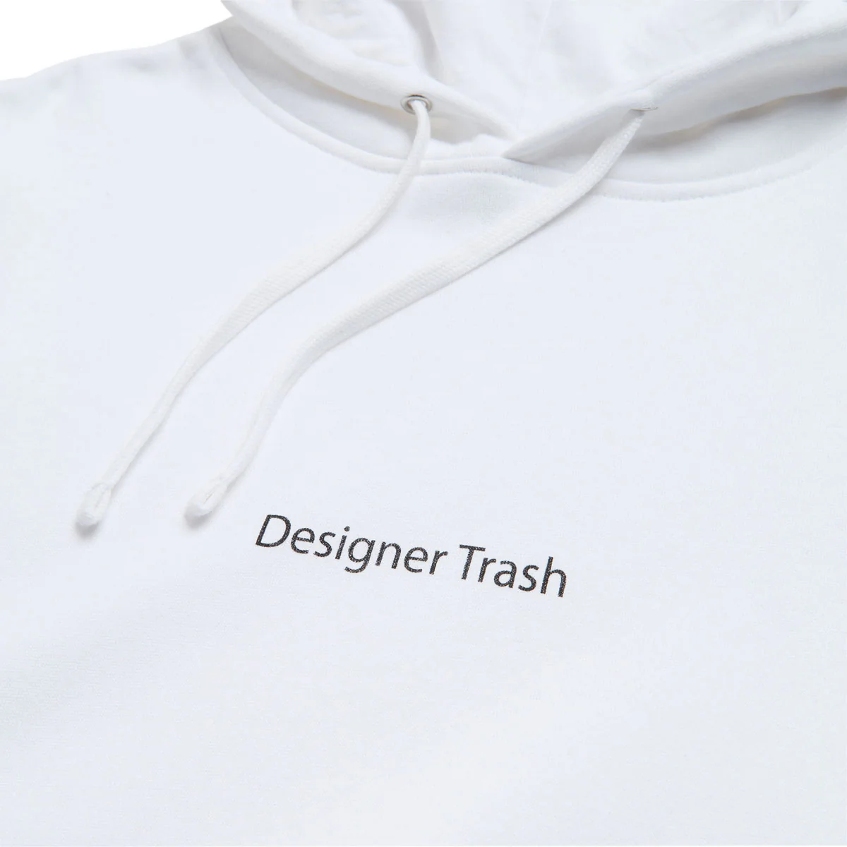 Designer Trash Hoodie - White - Image 2