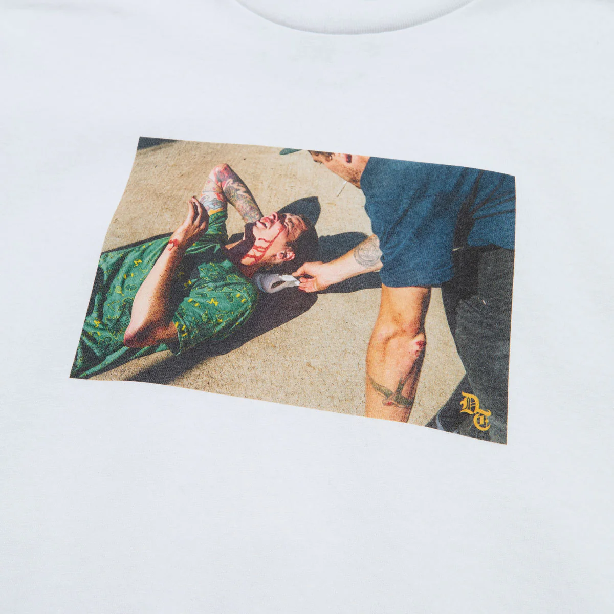 Designer Trash Wasted T-Shirt - White - Image 2