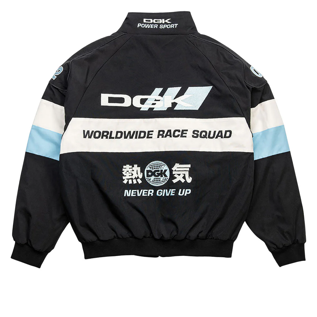 DGK Apex Racing Jacket - Black - Image 2