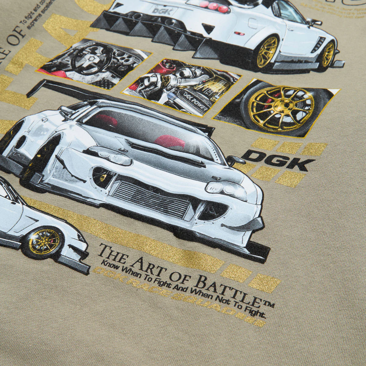 DGK Attack Hoodie - Cement - Image 4