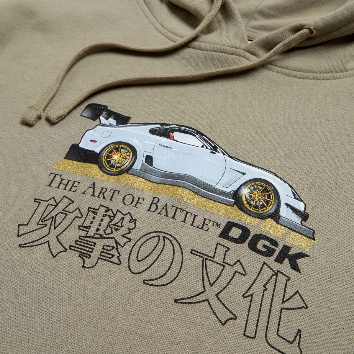 DGK Attack Hoodie - Cement - Image 5