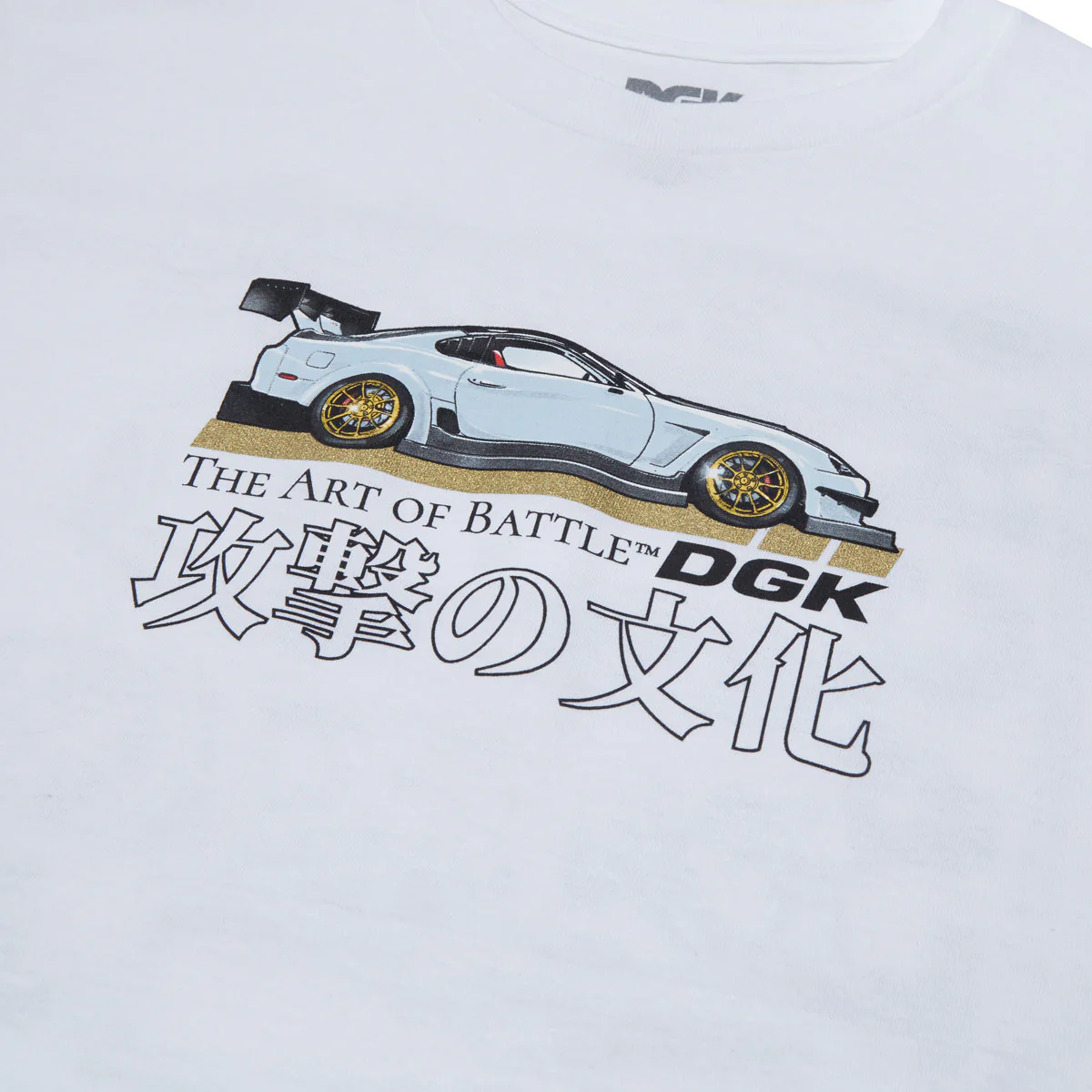 DGK Attack T-Shirt - White - Image 3