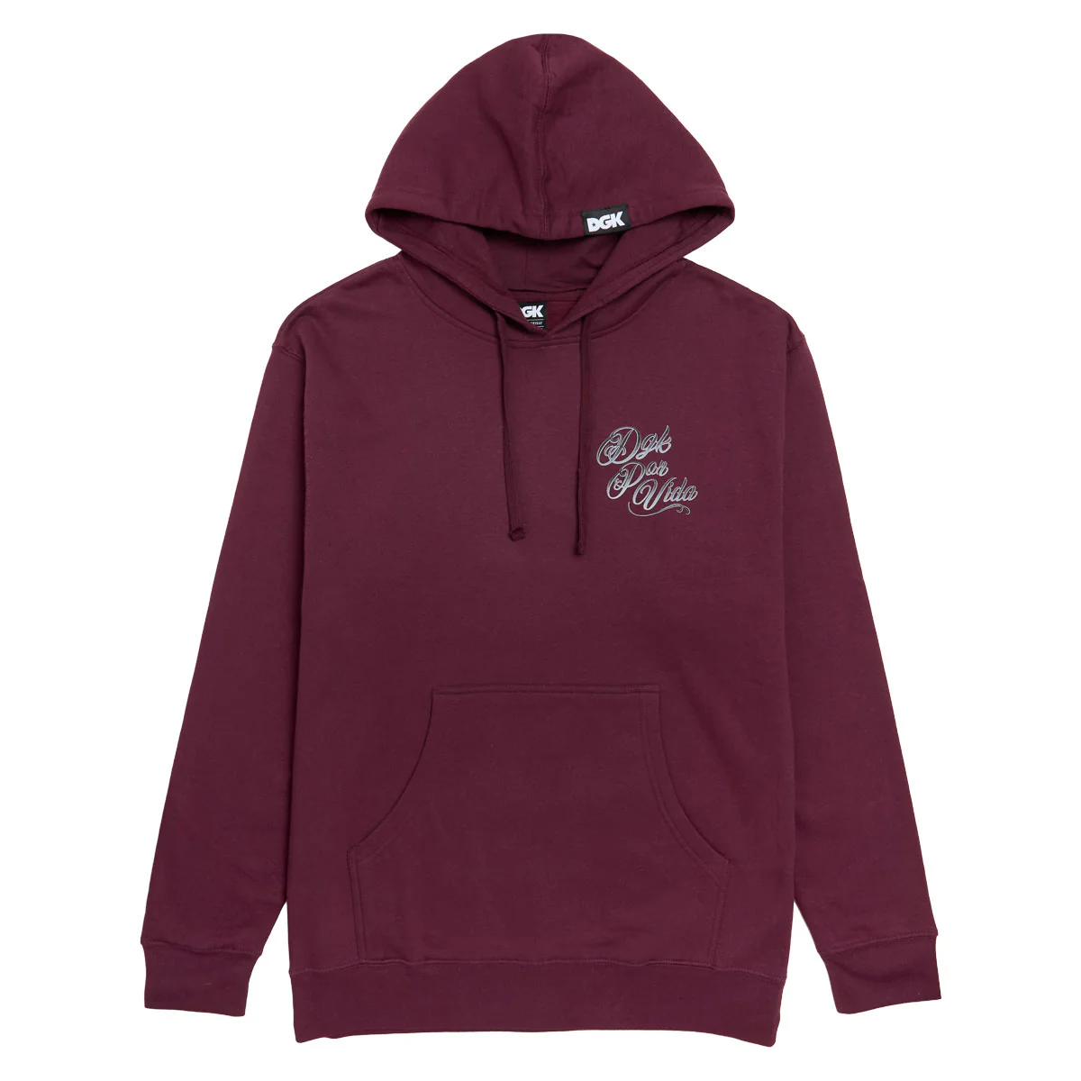 DGK Batalla Hoodie - Maroon - Image 2