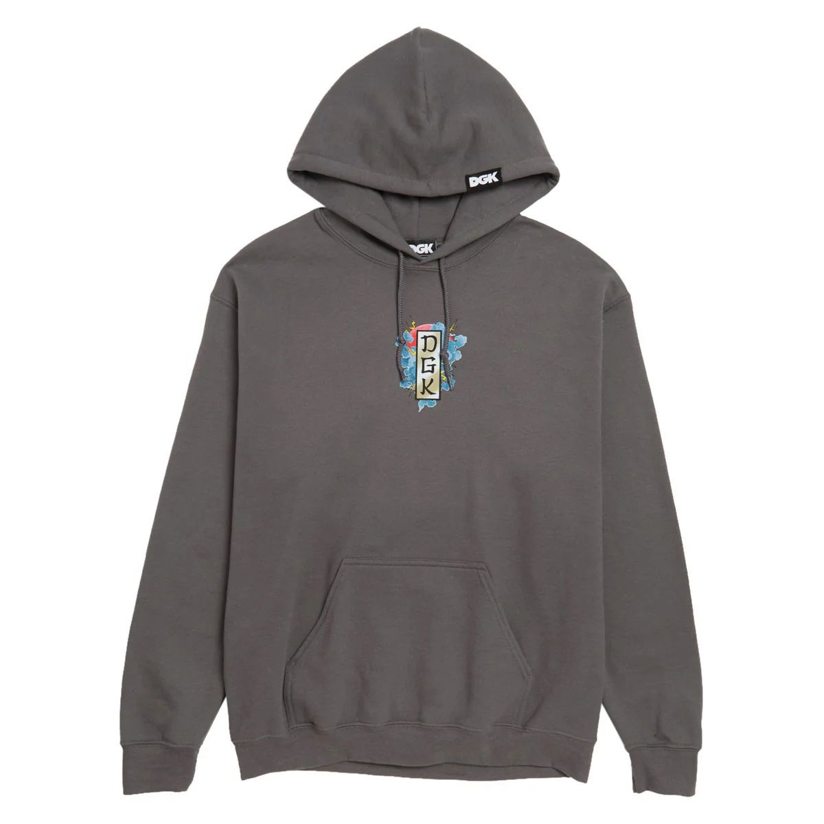 DGK Battle Hoodie - Charcoal - Image 2