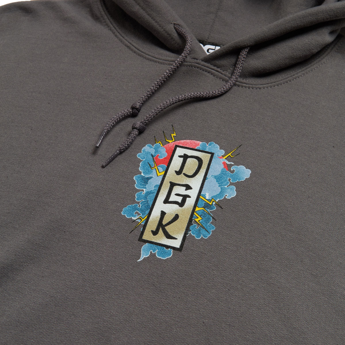 DGK Battle Hoodie - Charcoal - Image 4