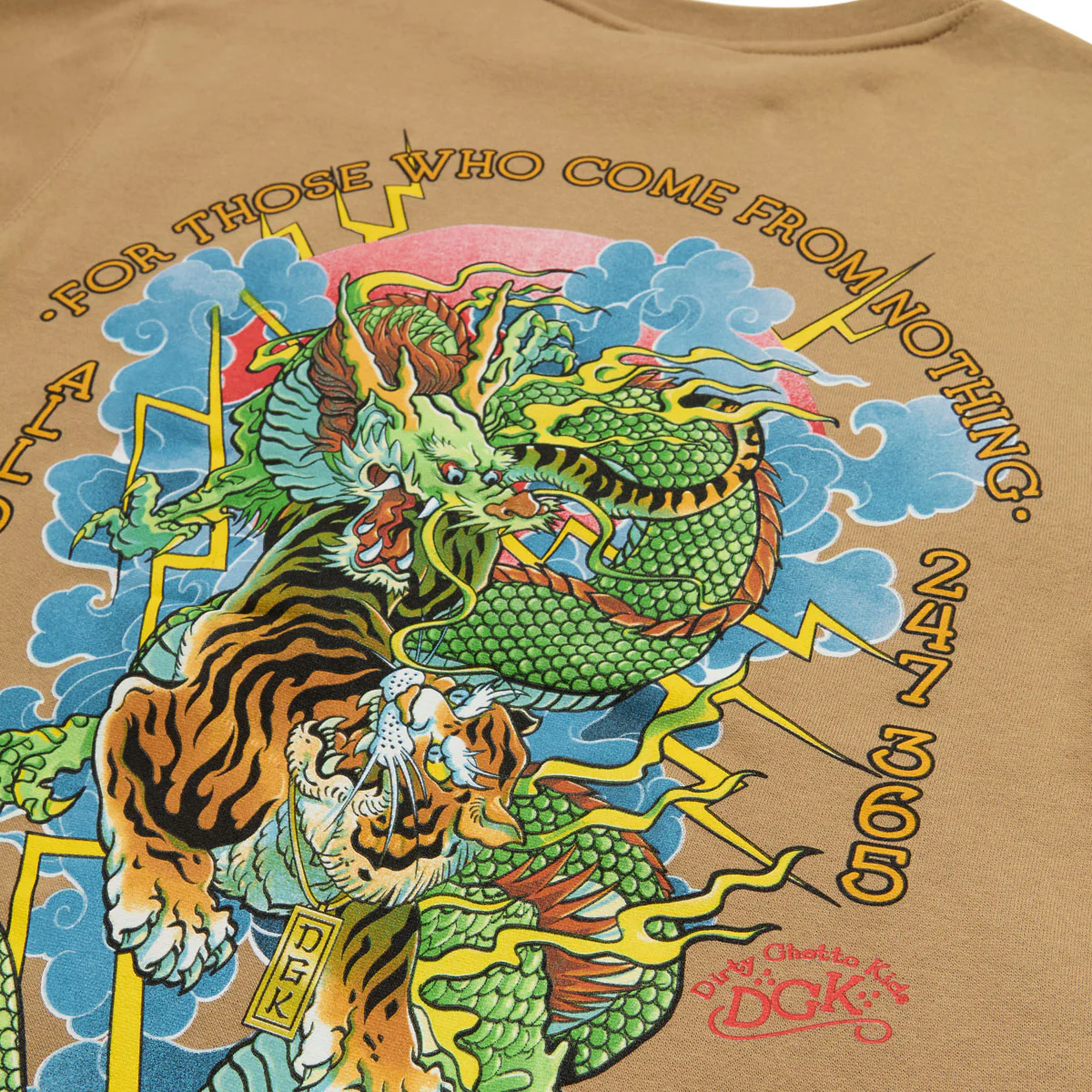 DGK Battle Sweatshirt - Sandstone - Image 3