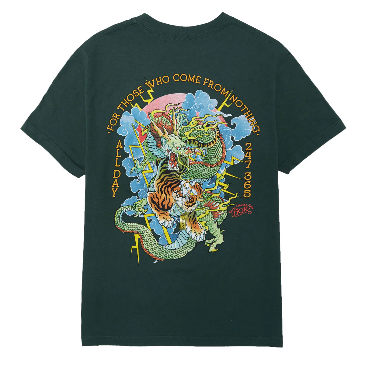 DGK Battle T-Shirt - Forest Green - Image 2