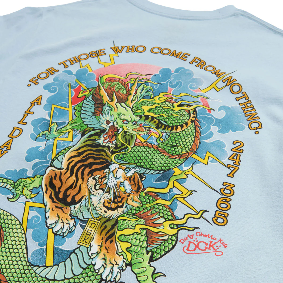 DGK Battle T-Shirt - Powder Blue - Image 3