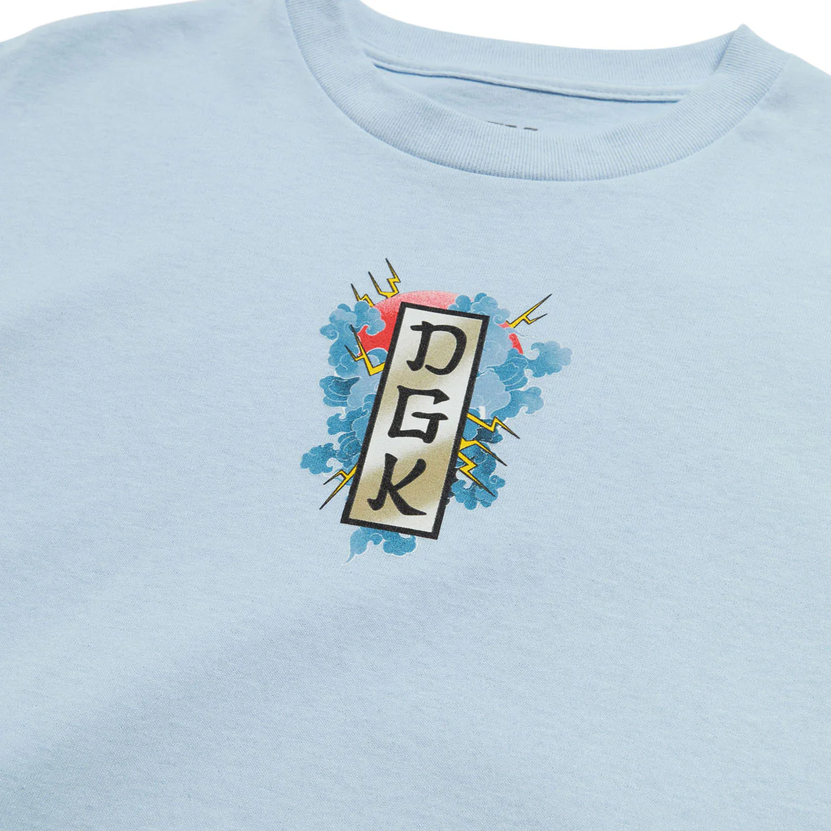 DGK Battle T-Shirt - Powder Blue - Image 4