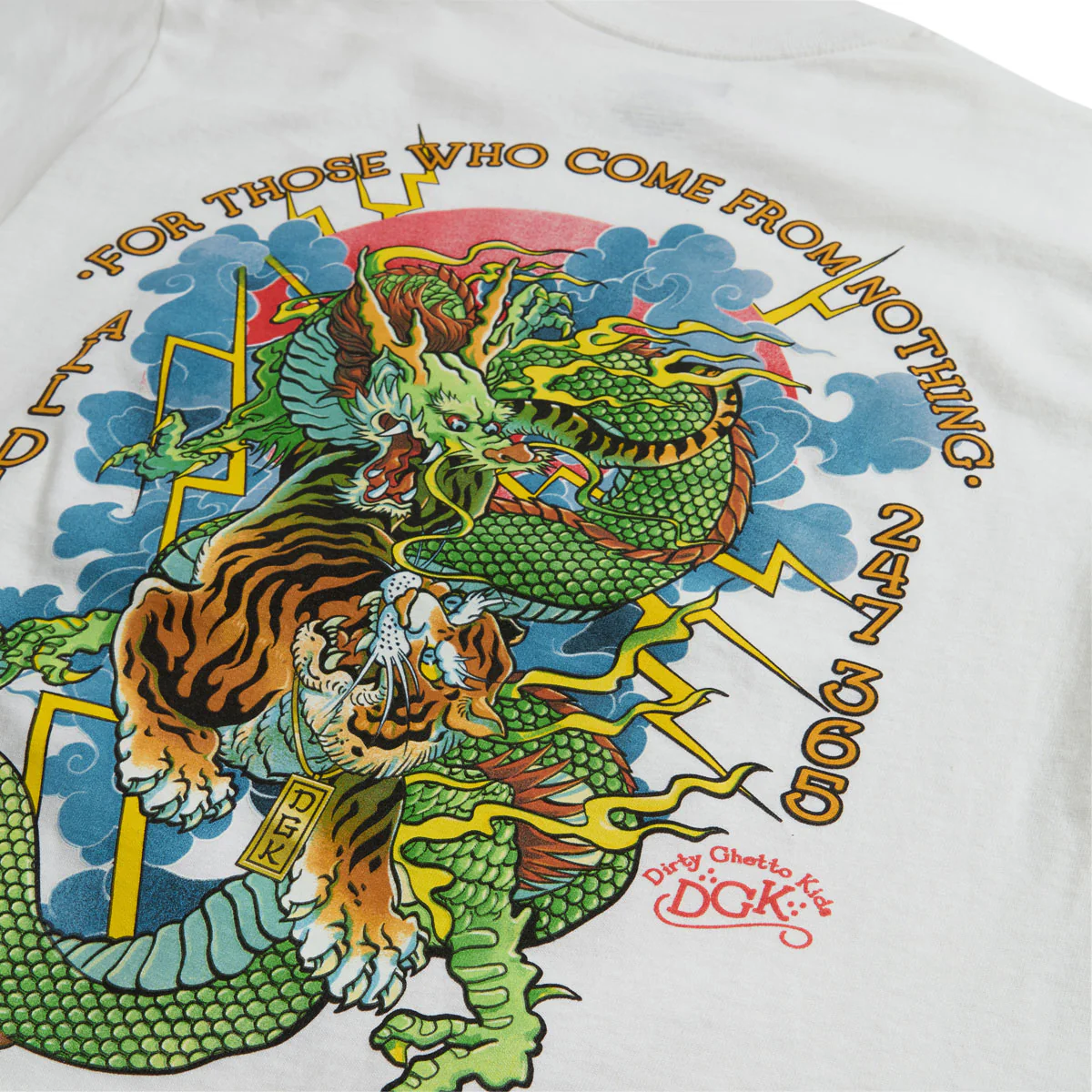 DGK Battle T-Shirt - White - Image 3
