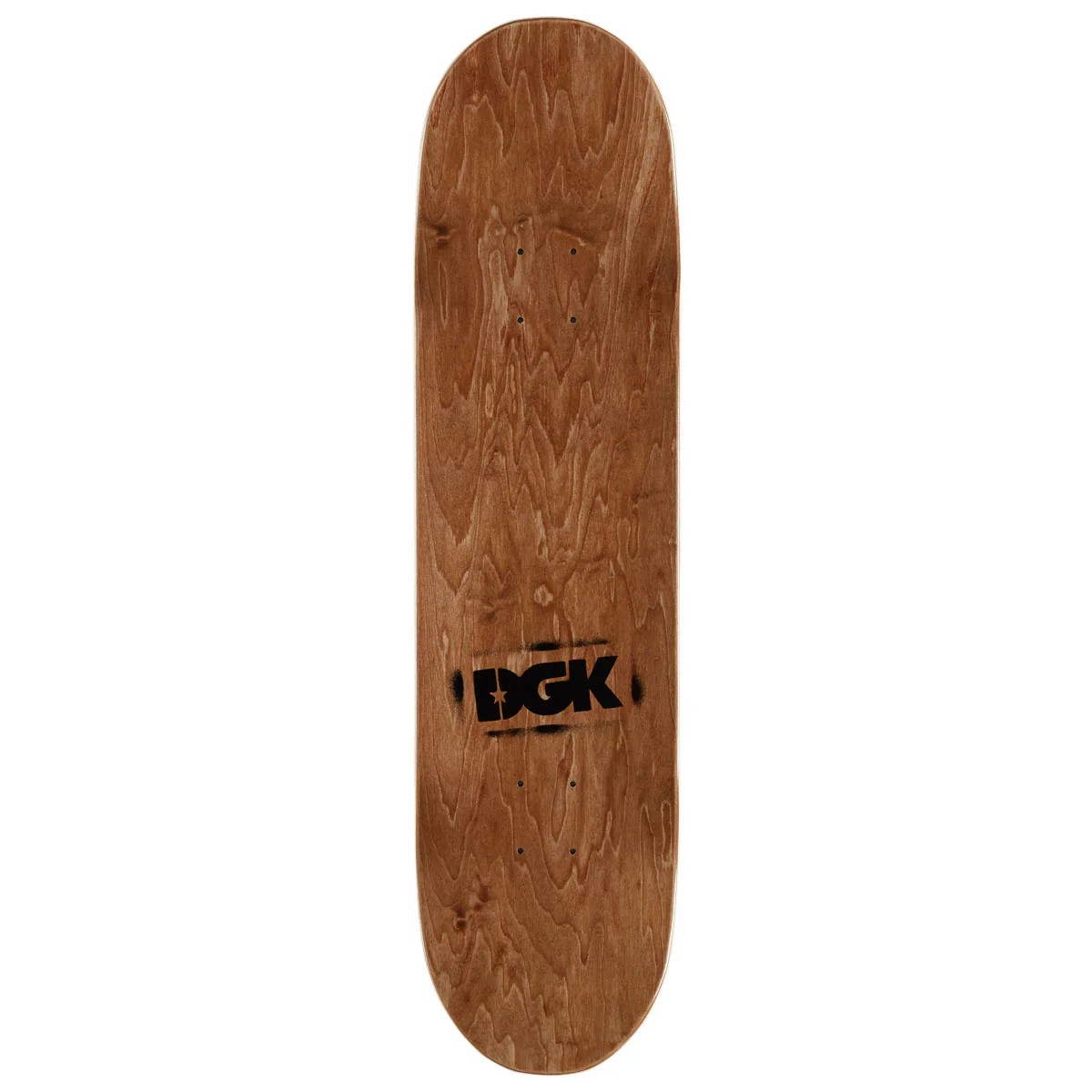 DGK Cold Pressed Boo Skateboard Deck - White - 8.25" - Image 2