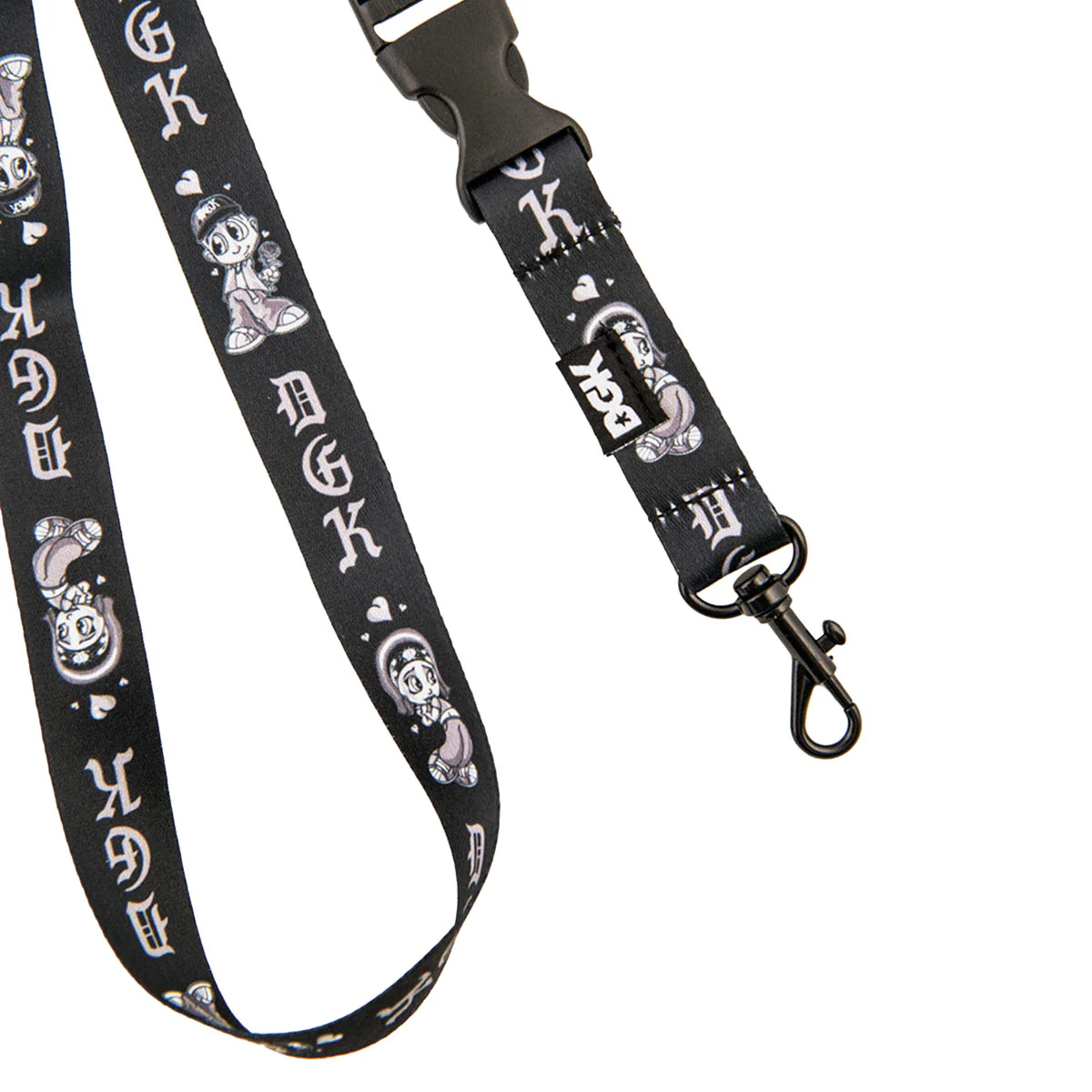 DGK Fool For You Lanyard - Black - Image 2