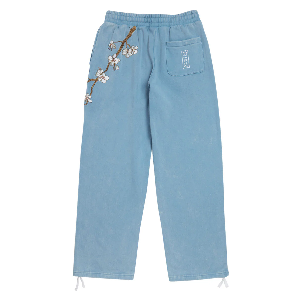 DGK Heavens Fleece Pants - Washed Blue - Image 2